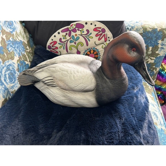 Vintage Wading Canvasback Decoy Sam Nottleman Decor Copy LE turned head NRA 631